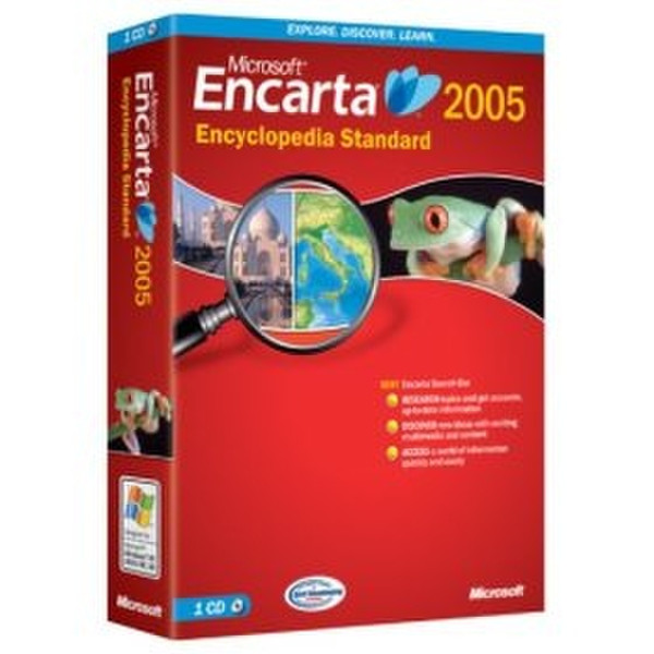 Microsoft MS Encarta LIB 2005/ES CD W32