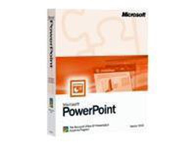 Microsoft POWERPOINT 2002 WIN32 ENGLISH INTL VUP CD-ROM