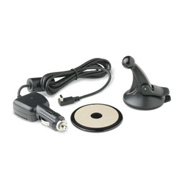 Garmin Suction cup mount/12-volt adapter kit Black