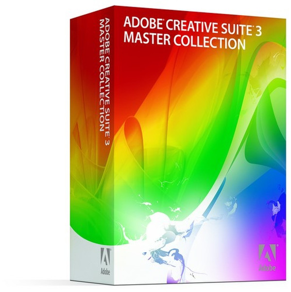 Adobe Creative Suite CS3 Master Collection 3 (SP) WIN Media Kit 1Benutzer Spanisch