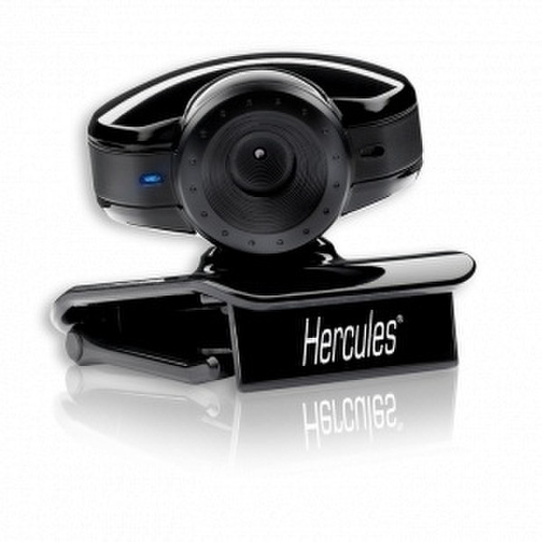 Hercules Dualpix Exchange 2MP 1280 x 960Pixel USB Schwarz Webcam