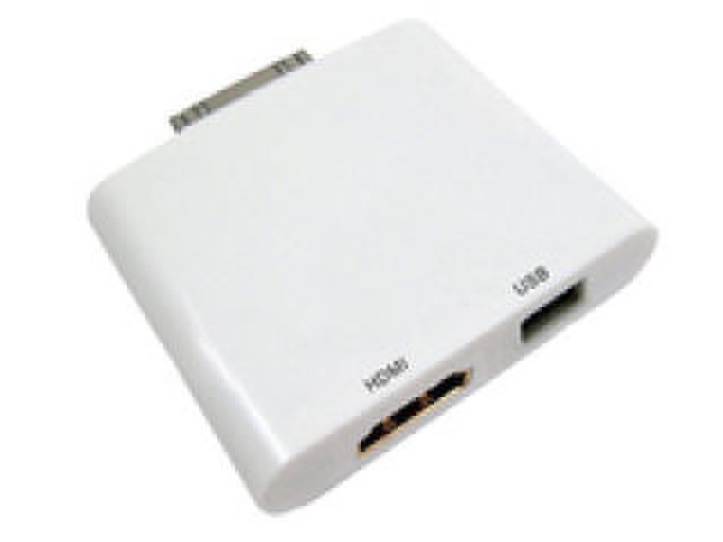 eSTUFF iPad/iPhone > HDMI+USB, M/F
