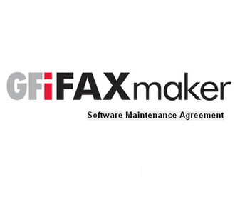 GFI FAXmaker v.14 Software Maintenance Agreement, 500 user, 1 Year