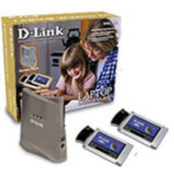 D-Link Starterkit WENet 11Mbps AccessP+2xPCCard WLAN точка доступа