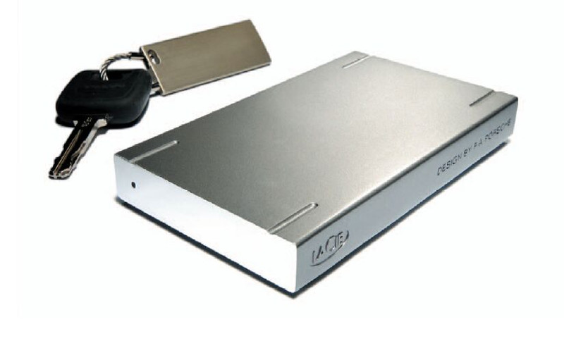 LaCie MOBILE 60 GB/2,5INCH/ FW&USB2.0/4200RPM/8MB/BUS POWERED PORSCHE 2.0 60ГБ внешний жесткий диск