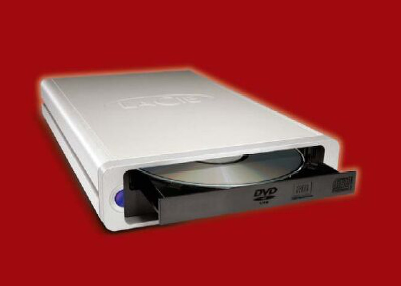 LaCie DT DVD+-RW/DOUBLE LAYER/16X/USB2.0&FIREWIRE D2 DESIGN Optisches Laufwerk