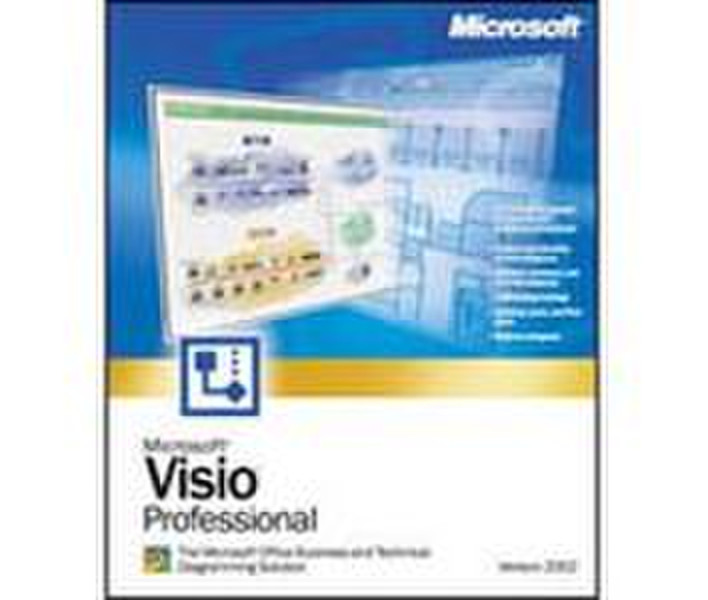 Microsoft Visio Pro 2002 Win32 English DocKit