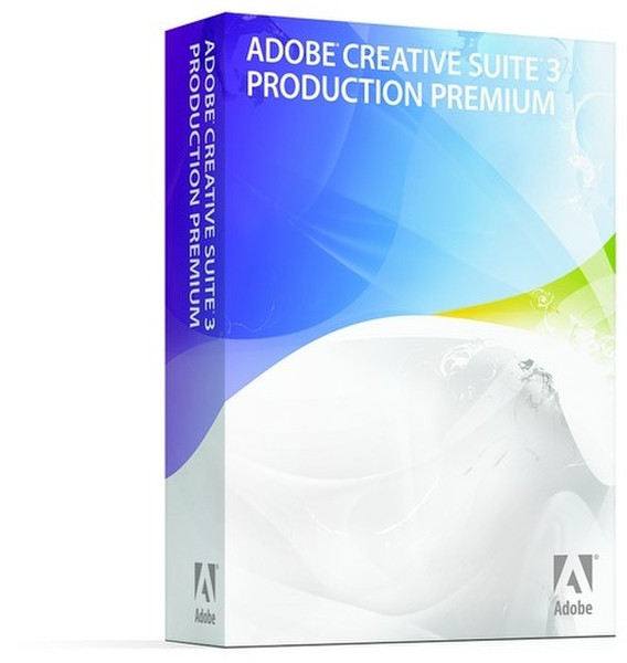 Adobe Creative Suite CS3 Production Premium 3 (SP) MAC 1Benutzer Spanisch