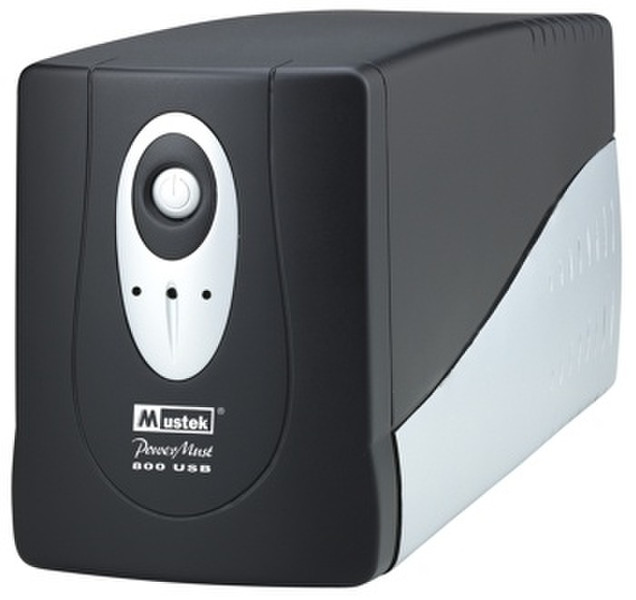 Mustek UPS PowerMust 800 USB P 800VA Black uninterruptible power supply (UPS)