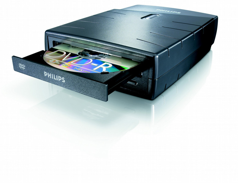 Philips External DVD 18x ReWriter, USB optical disc drive