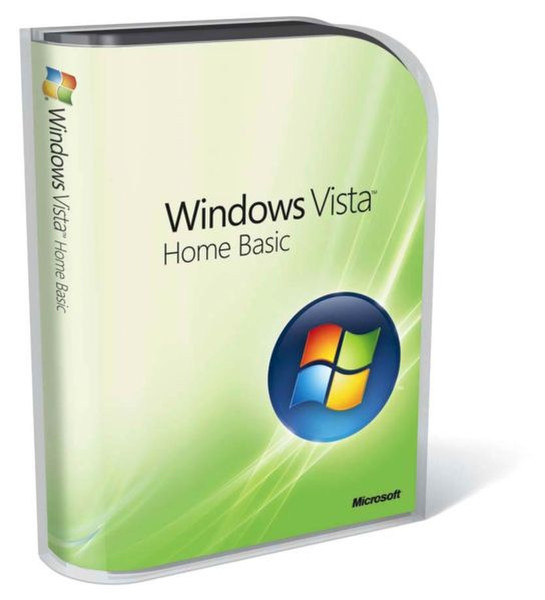 Microsoft MS Win Vista Home Basic/ES DVD W32