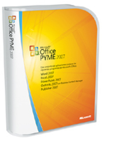 Microsoft MS Office SB 2007/ES CD W32 Spanisch