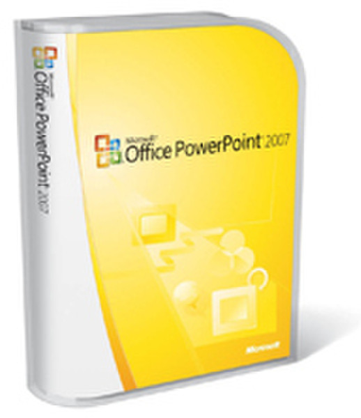 Microsoft MS PowerPoint 2007 (SP) CD W32