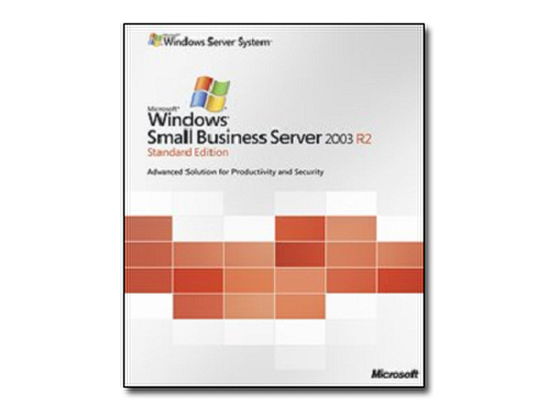 Microsoft Windows Small Business Server 2003 R2, Standard Edition, ES, CD, 5 Users