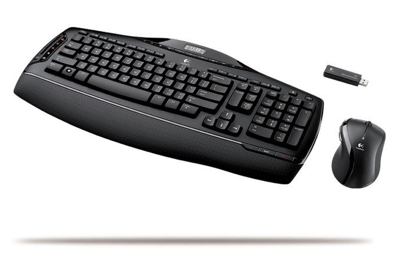Logitech Cordless Desktop MX 3200 Laser RF Wireless Black keyboard