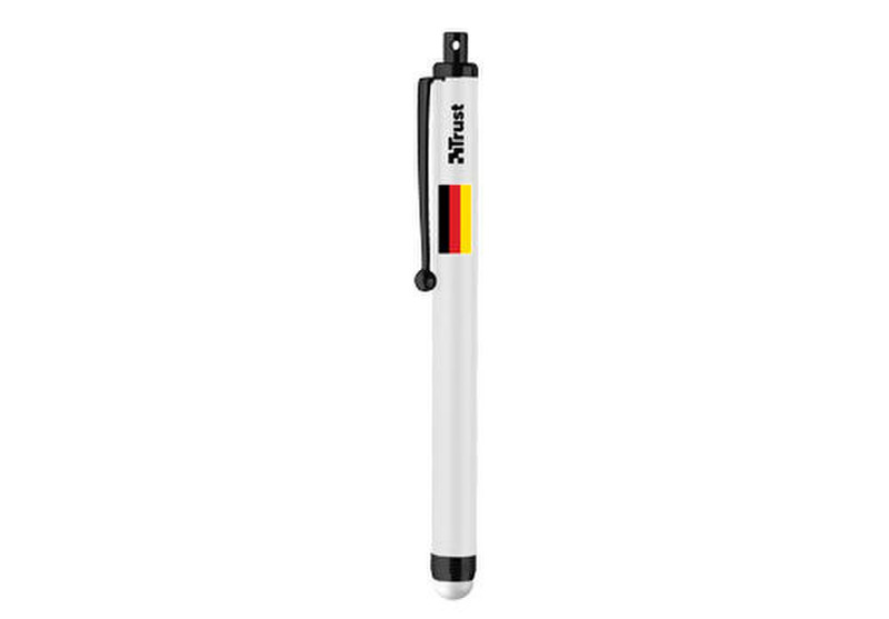 Trust Stylus Pen - Football edition - Deutschland Черный, Белый дата-кабель мобильных телефонов