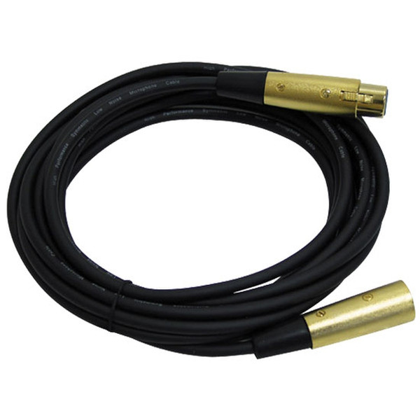 Cisco XLR, 4.4m 4.4м XLR (3-pin) XLR (3-pin) Черный аудио кабель