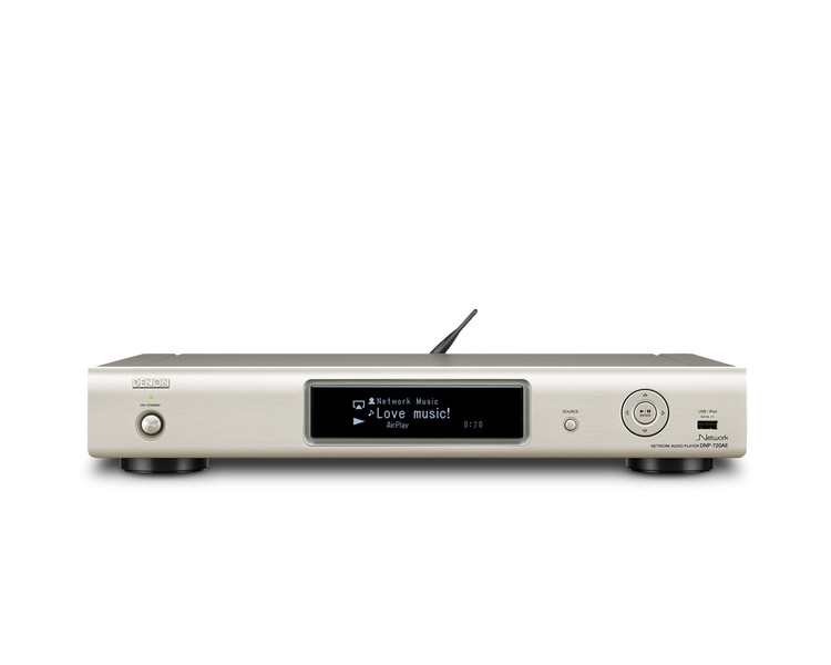 Denon DNP-720AE 2.0 Wi-Fi Silver digital media player