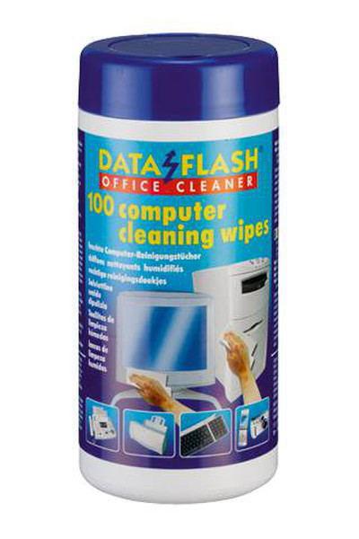 Data Flash DF 1512 Экраны/пластмассы Equipment cleansing wet cloths