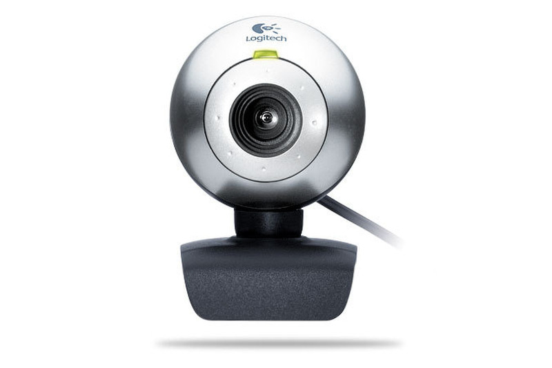 Logitech QuickCam® Connect 1.3MP 640 x 480Pixel Schwarz, Silber Webcam