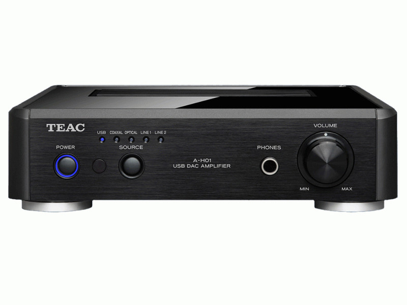 TEAC A-H01 2.0 home Wired Black audio amplifier