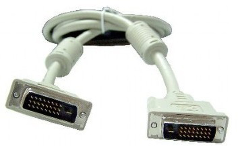 Gembird 3m DVI-D 3m DVI-D DVI-D White DVI cable