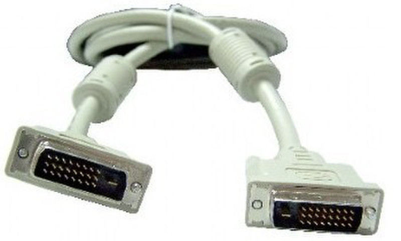 Gembird 10m DVI-D 10m DVI-D DVI-D White DVI cable