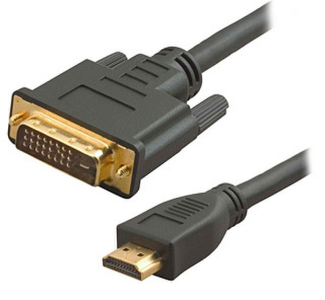 Cisco HDMI - DVI-D, 1.83m 1.83m HDMI DVI-D Schwarz Videokabel-Adapter