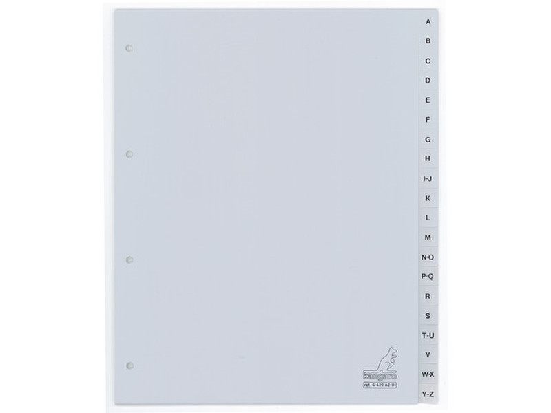 Kangaro G420AZ-B Plastic Grey 1pc(s) divider