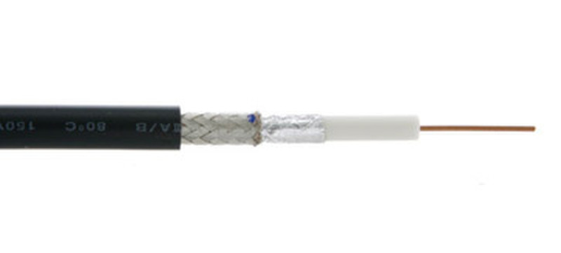 Kramer Electronics BC-1X59-100M 100m Black coaxial cable
