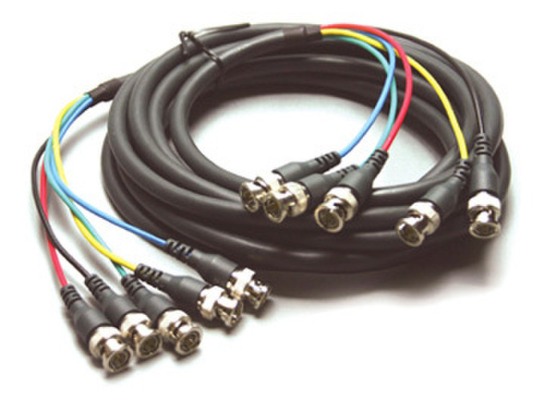 Kramer Electronics C-5BM/5BM-15 4.6m Black coaxial cable
