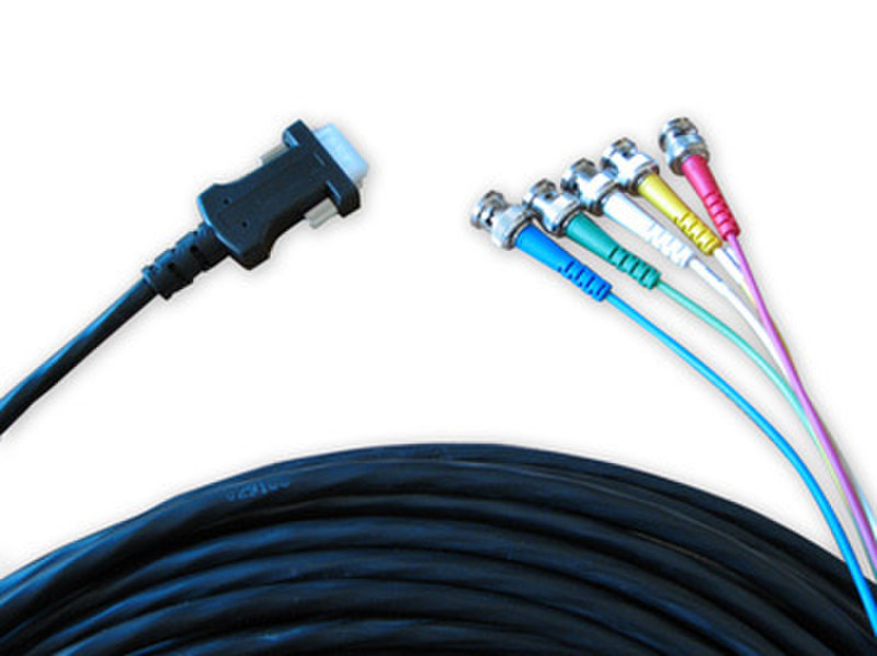 Kramer Electronics HD15/BNC, 4.6m 4.6m VGA (D-Sub) Black video cable adapter