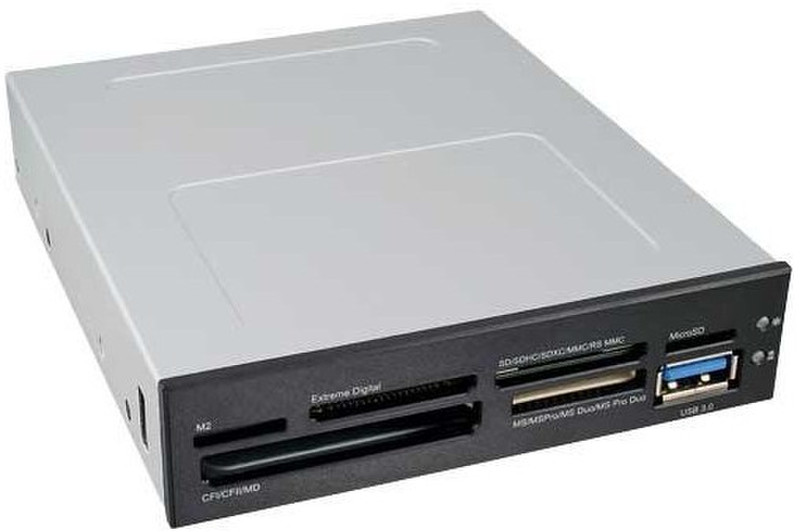InLine 33394E Eingebaut USB 3.0 Schwarz Kartenleser