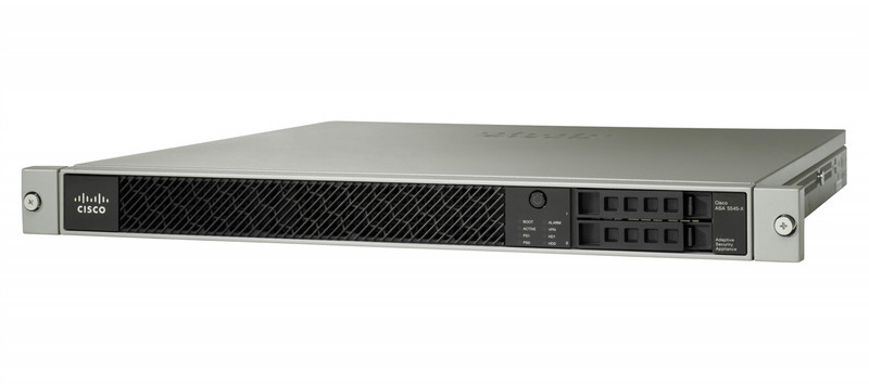 Cisco ASA 5545-X 1U 3000Мбит/с аппаратный брандмауэр