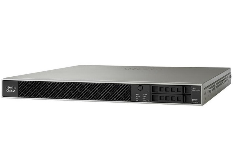 Cisco ASA5555-CU-2AC-K9 1U 1400Мбит/с аппаратный брандмауэр