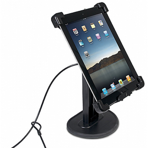 CTA Digital Keyed Cable Lock with Stand for iPad Cover case Schwarz