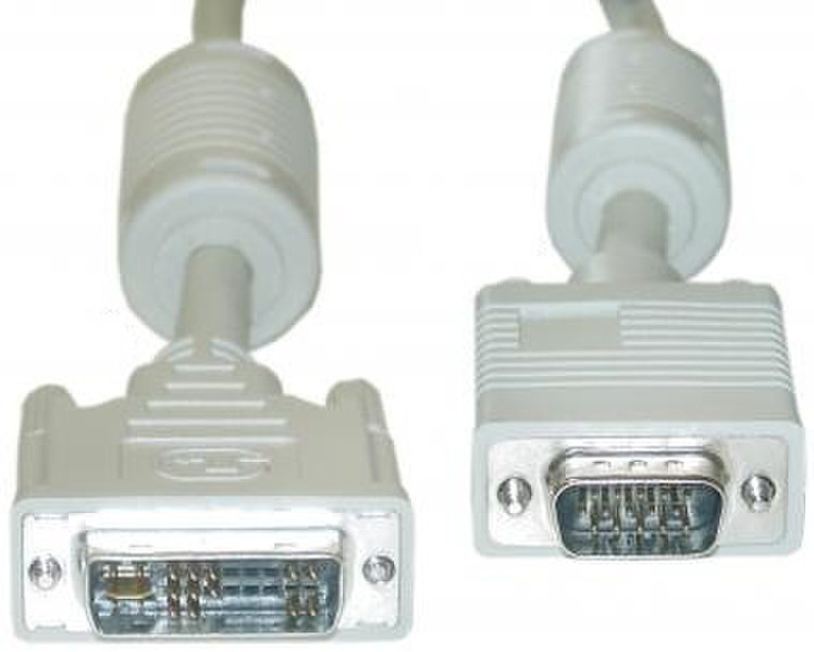 Cisco VGA - DVI-A, 5m 5m VGA (D-Sub) DVI-A White video cable adapter
