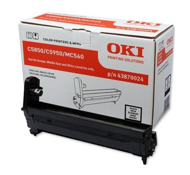 OKI Black image drum for C5850/5950 20000pages Black printer drum