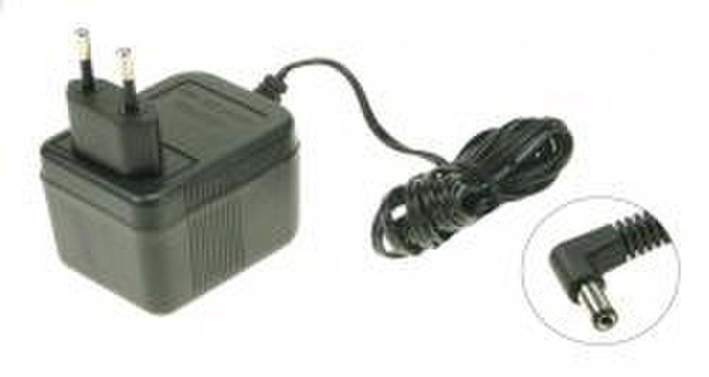 2-Power EUP0003A 1AC outlet(s) Black power extension