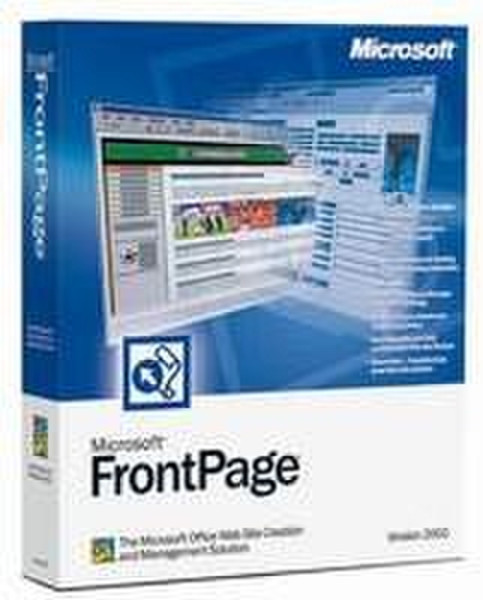 Microsoft FrontPage 2002 Win32 Dutch Document Kit Dutch software manual