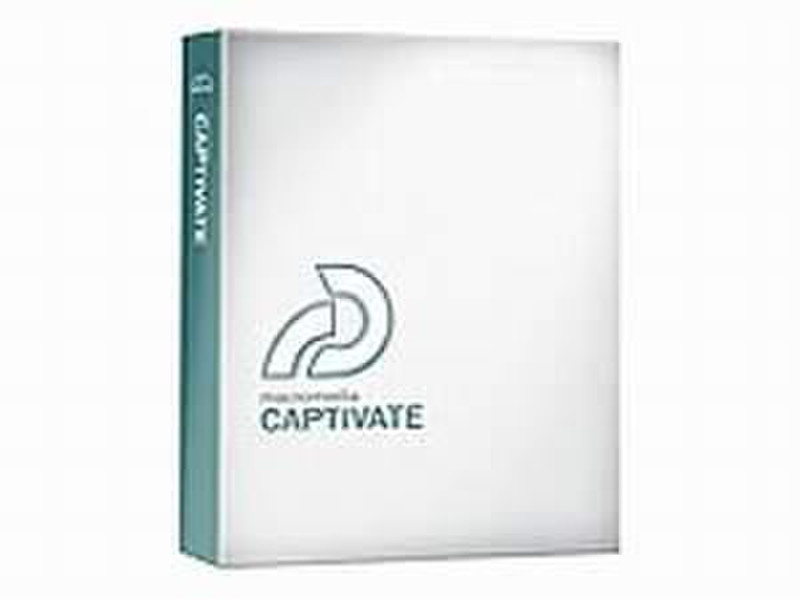 Macromedia Captivate v1 EN CD Win