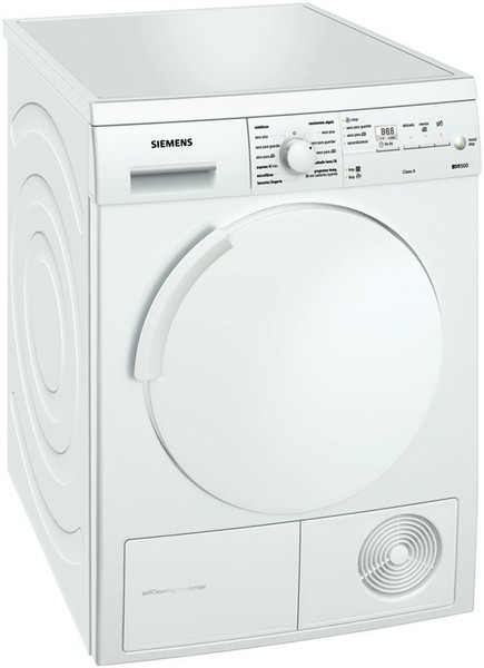 Siemens WT46W360EE freestanding Front-load 7kg A White tumble dryer