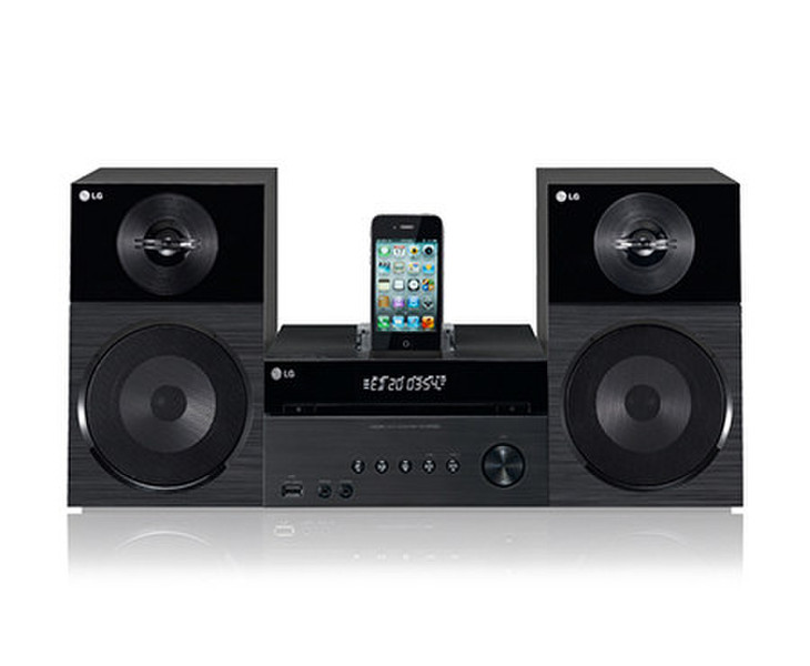 LG CM2520 60W Black home audio set