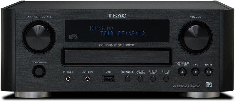 TEAC CR-H700 Personal CD player Schwarz