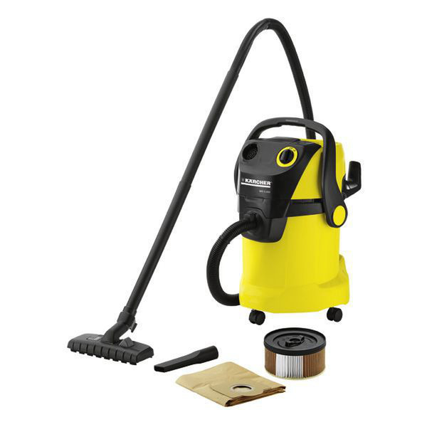 Kärcher WD 5.400 Drum vacuum cleaner 25L 1800W Black,Yellow