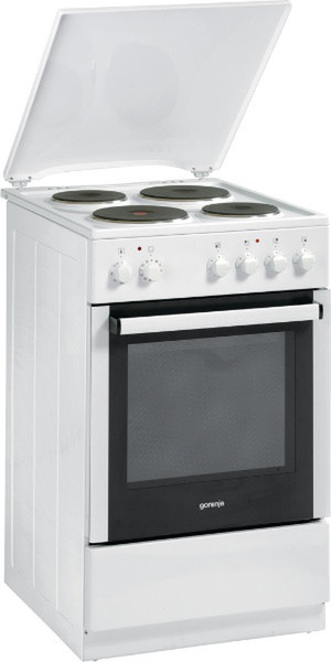 Gorenje E57120AW Freistehend Induktionskochfeld A Weiß Küchenherd