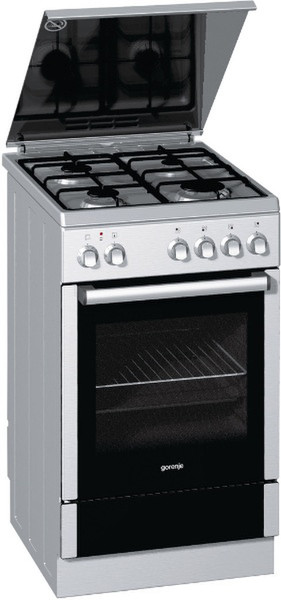 Gorenje K57120AX Freestanding Gas hob A Stainless steel cooker