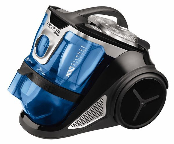 Rowenta RO8221 Zylinder-Vakuum 2l 900W Schwarz, Blau Staubsauger