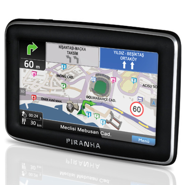 Piranha Treno 4.3" Handheld/Fixed 4.3" LCD Touchscreen Black