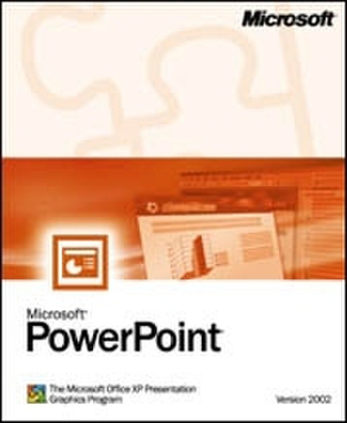 Microsoft PowerPoint 2002 Document Kit, NL Dutch software manual